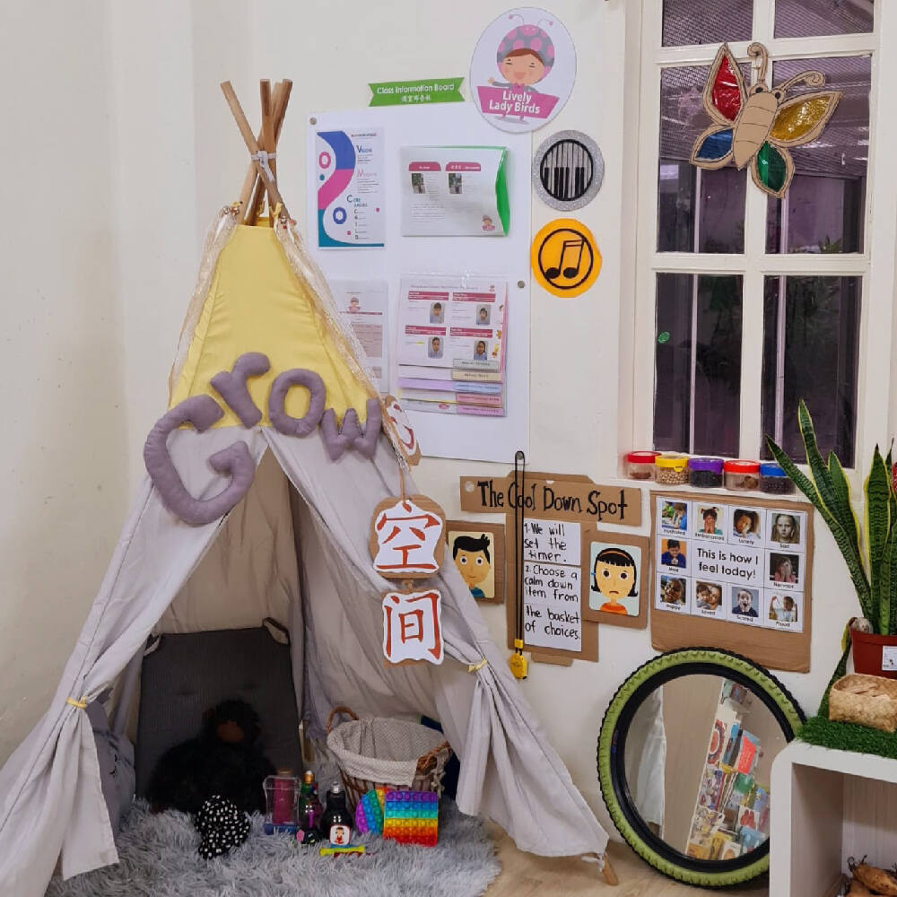 kiddiwinkie schoolhouse grow space